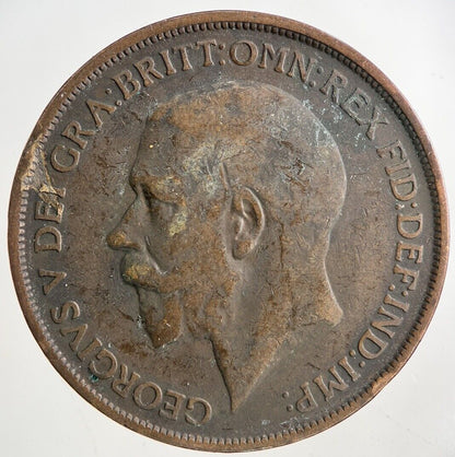 1912 - H George V One Penny Coin | Collectable Grade