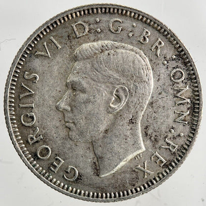 1944 George VI Shilling Silver Coin | Very High Grade