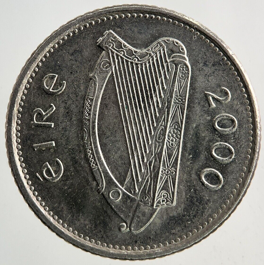 2000 Irish 10p Then - Pence Coin | Fine Collectable Grade