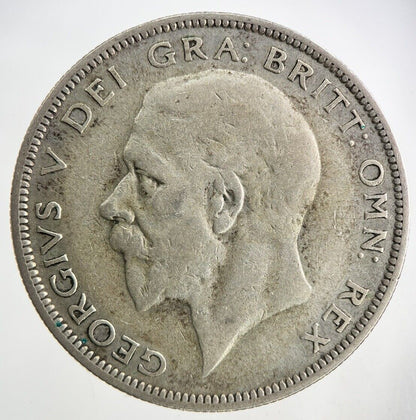 1933 George V Half - Crown Silver Coin | Collectable Grade