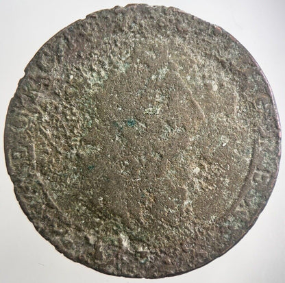 1797 George III 3rd Cartwheel One Penny Coin | Worn Grade | a1077