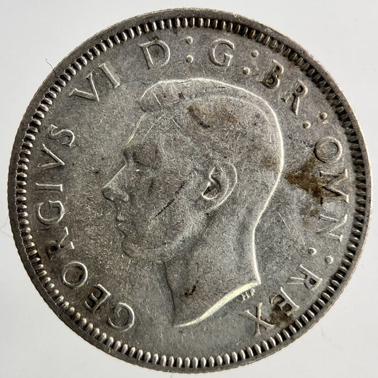 1943 George VI Shilling Silver Coin | Very High Grade