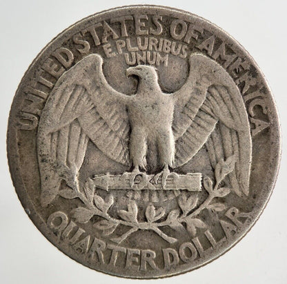 1937 US USA Quarter Dollar Silver Coin | Fine Collectable Grade