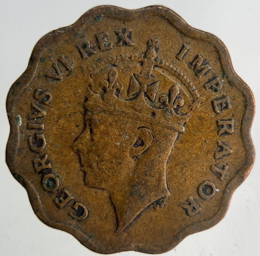 1942 Cyprus 1/2 Half Piastre Coin | Fine Collectable Grade