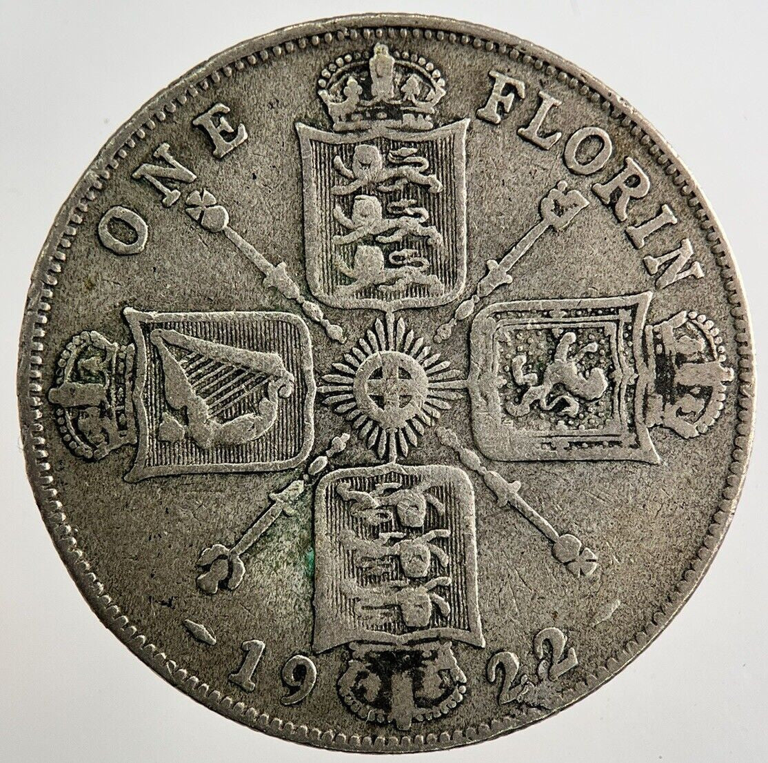 1922 George V Florin Silver Coin | Collectable Grade | a8129