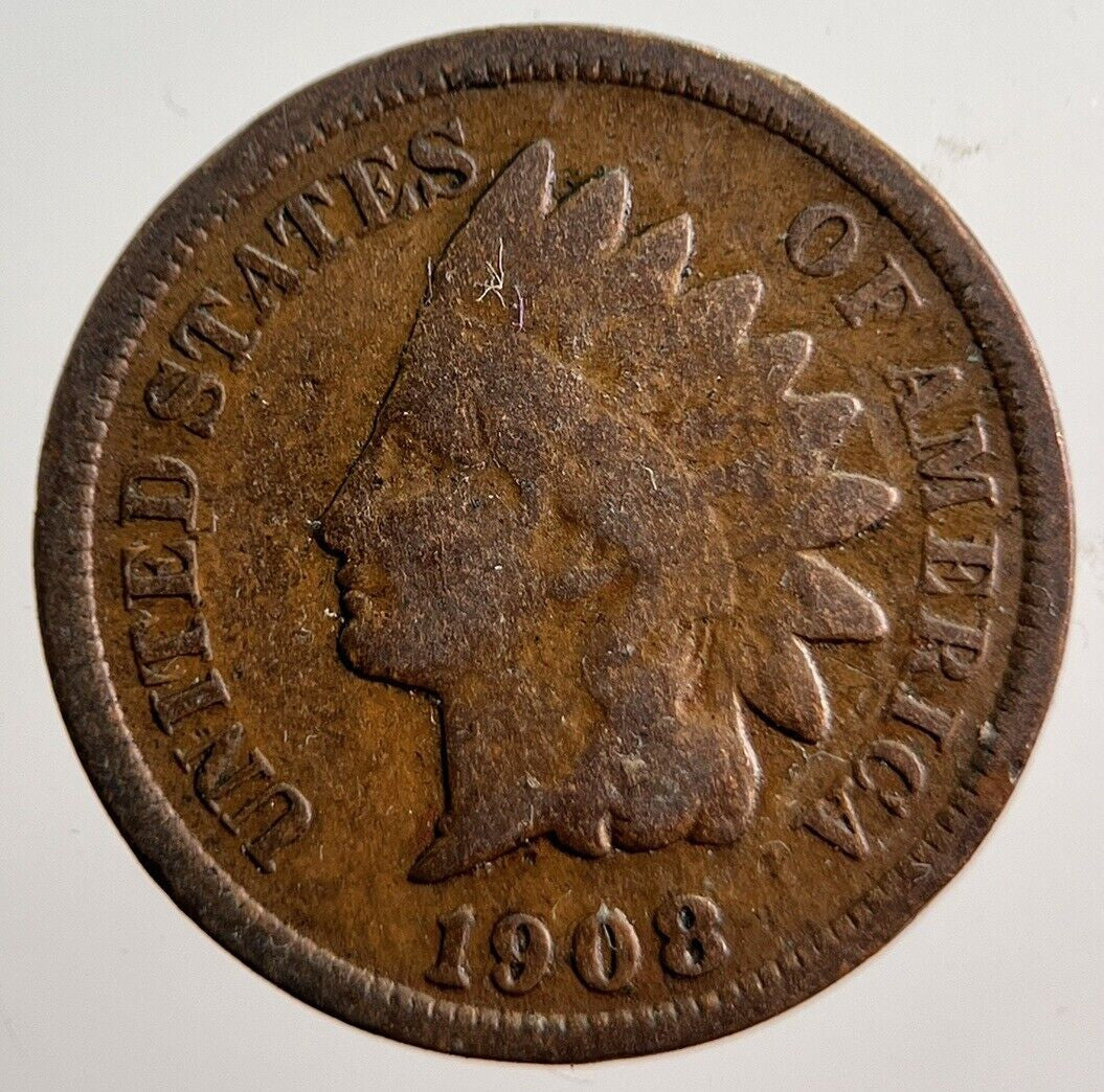 1908 US USA One Cent Coin | Collectable Grade | a2693