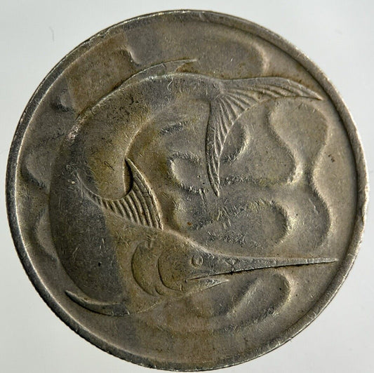 1968 Singapore 20 Cents Coin | Fine Collectable Grade