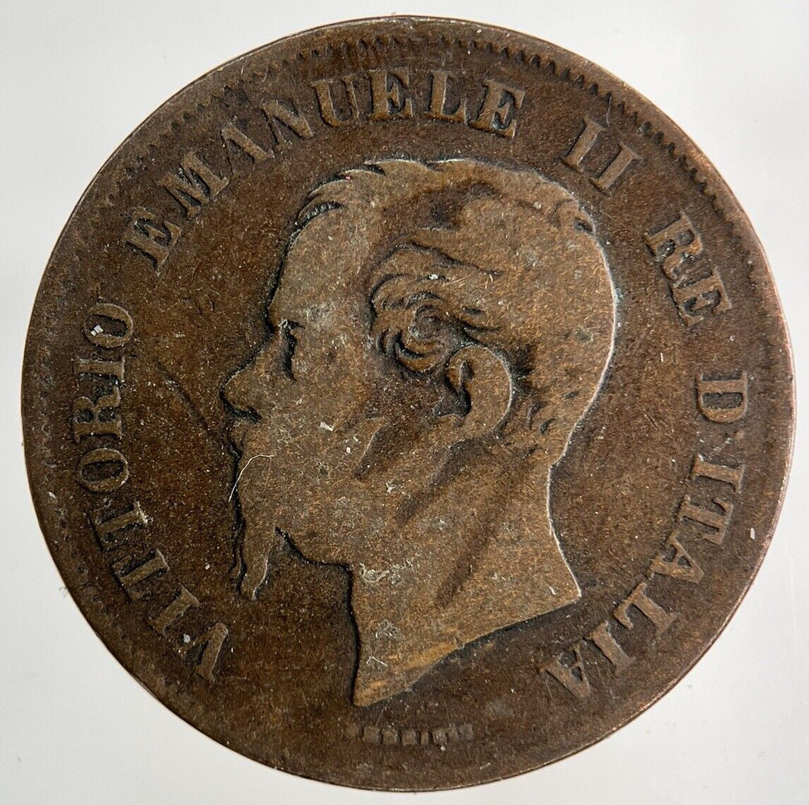 1862 Italy 5 Centesimi Coin | Collectable Grade