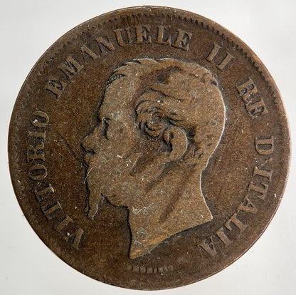 1862 Italy 5 Centesimi Coin | Collectable Grade