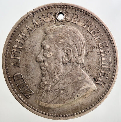 1895 South Africa Florin 2 Shillings Silver Coin | Collectable Grade | a3423