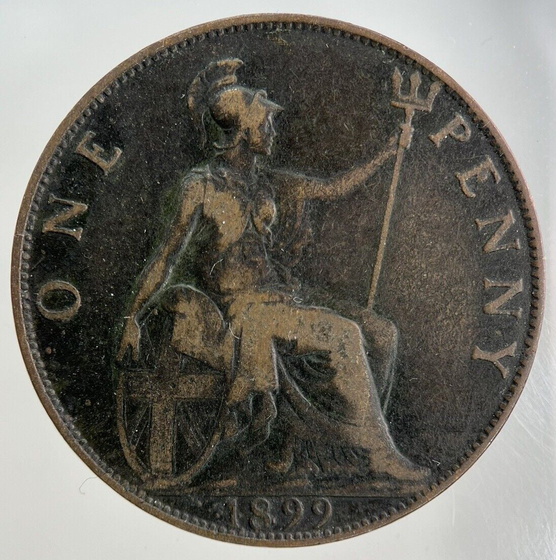 1899 Victoria One Penny Coin | Fine Collectable Grade