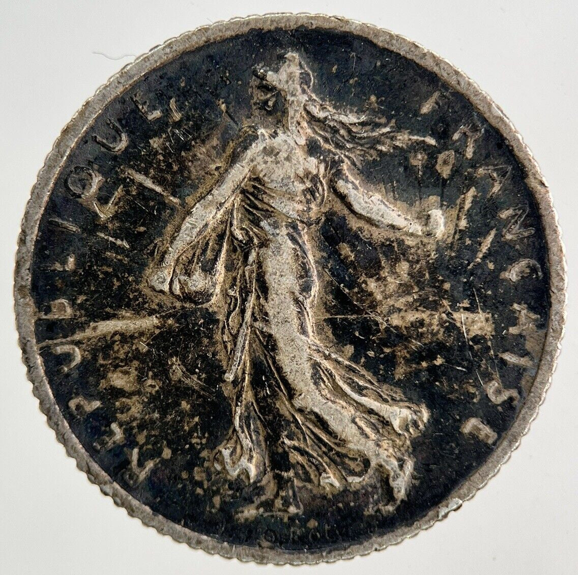 1915 France 1 Franc Silver Coin | Collectable Grade