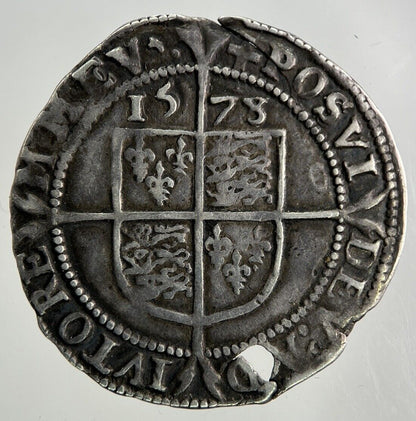 1578 Elizabeth I 1st Sixpence Hammered Silver Coin | Collectable Grade