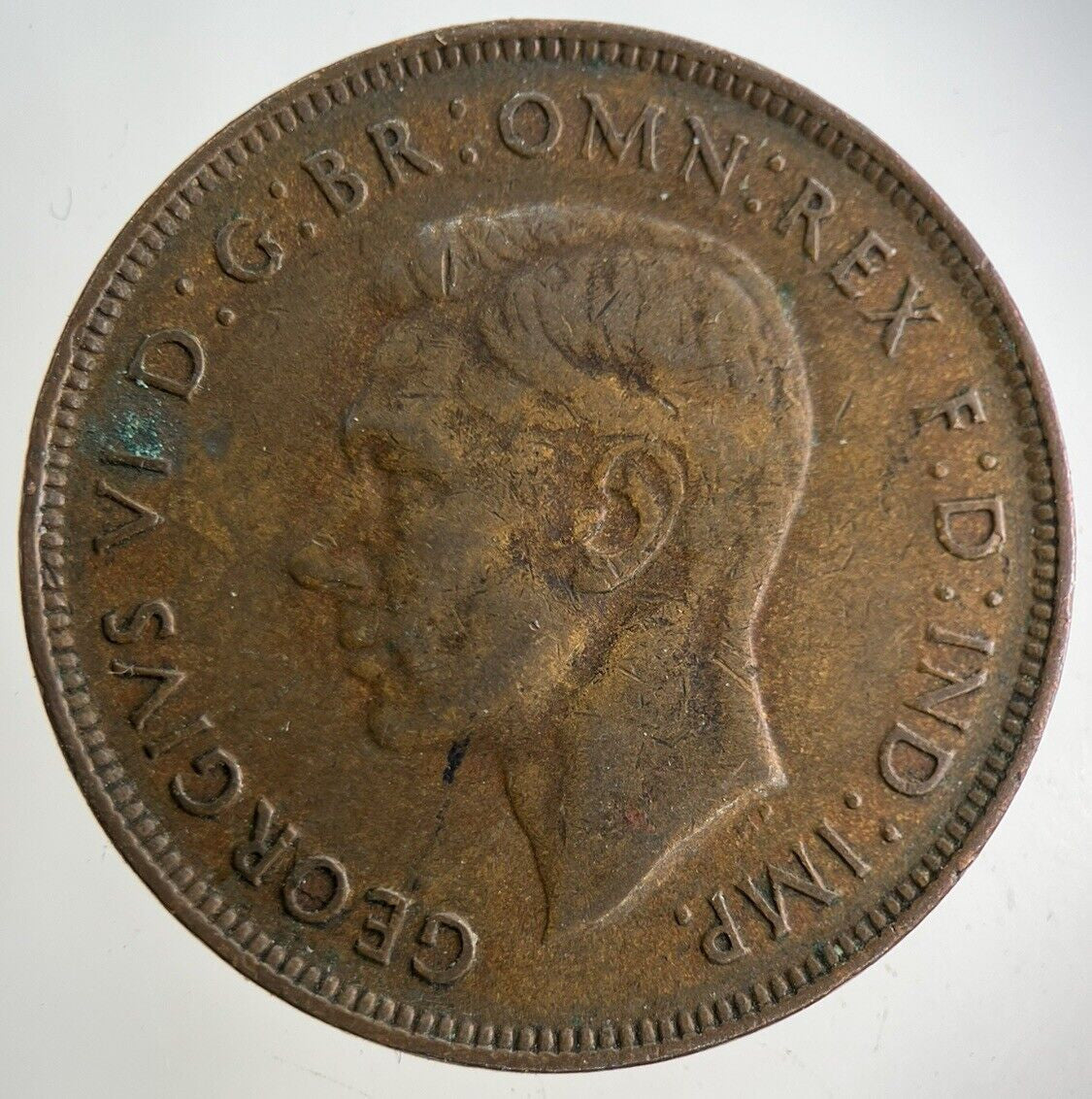 1945 Australia One Penny Coin | Fine Collectable Grade