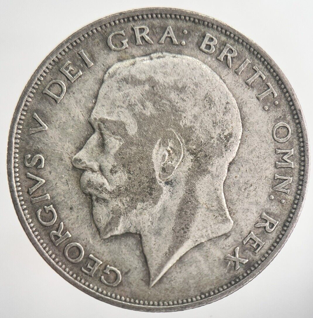 1924 George V Half - Crown Silver Coin | Fine Collectable Grade | a6320