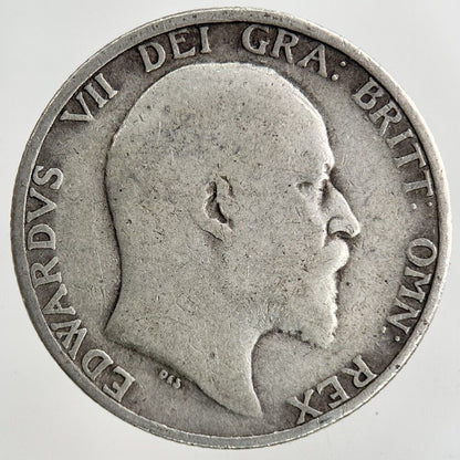 1910 Edward VII Shilling Silver Coin | Collectable Grade