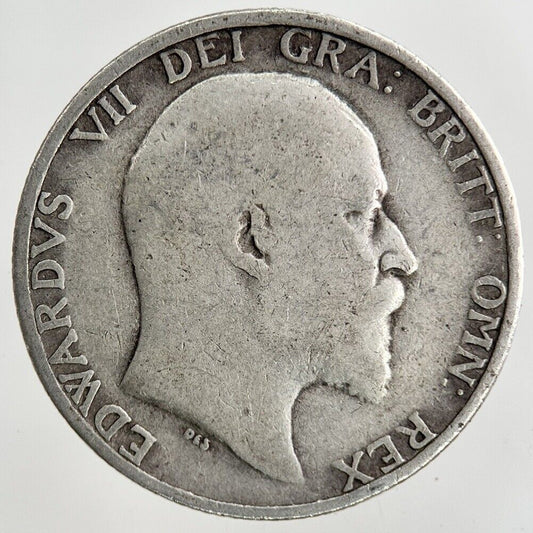 1910 Edward VII Shilling Silver Coin | Collectable Grade