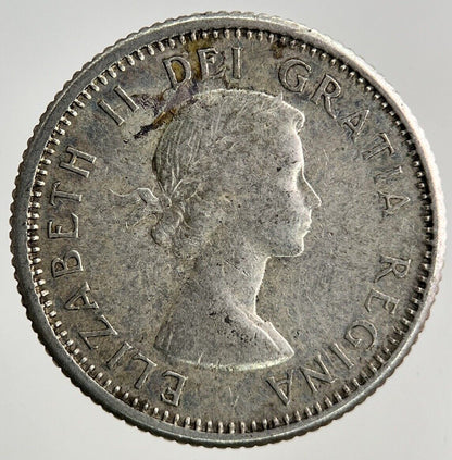 1962 Canada 10 Cents Silver Coin | Fine Collectable Grade