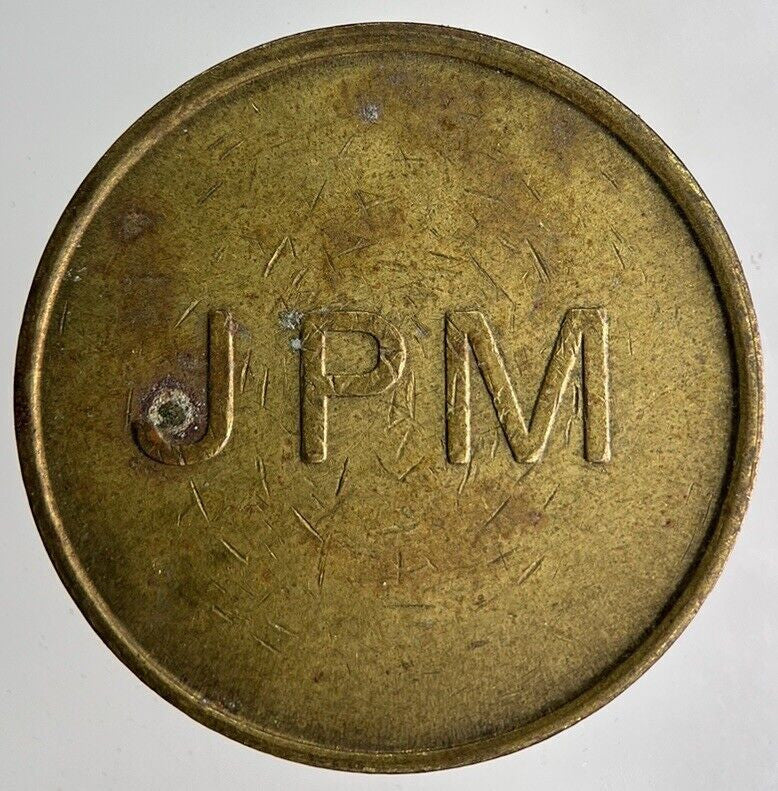 Old Retro British JPM 10p Gaming Token Coin | Fine Collectable Grade