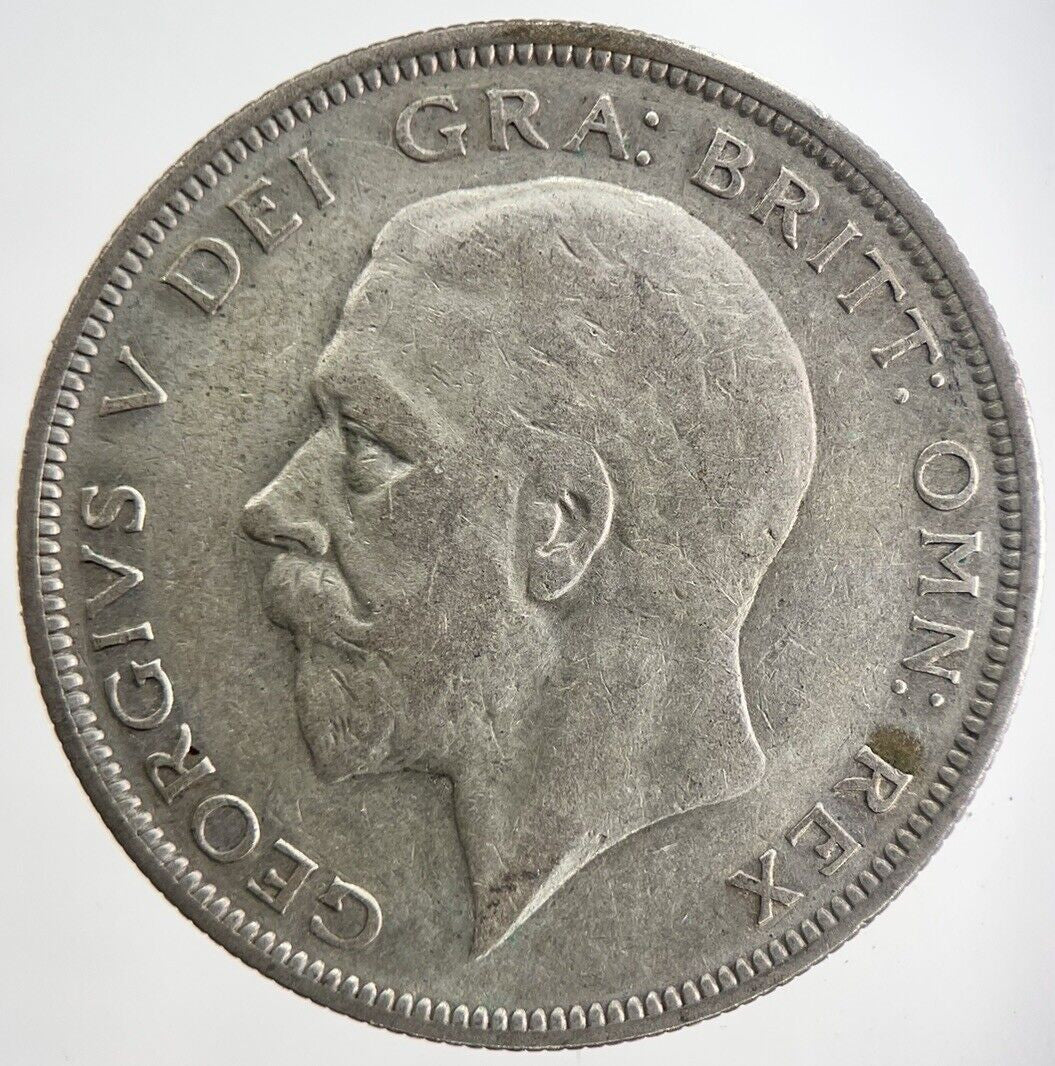 1935 George V Half - Crown Silver Coin | Fine Collectable Grade