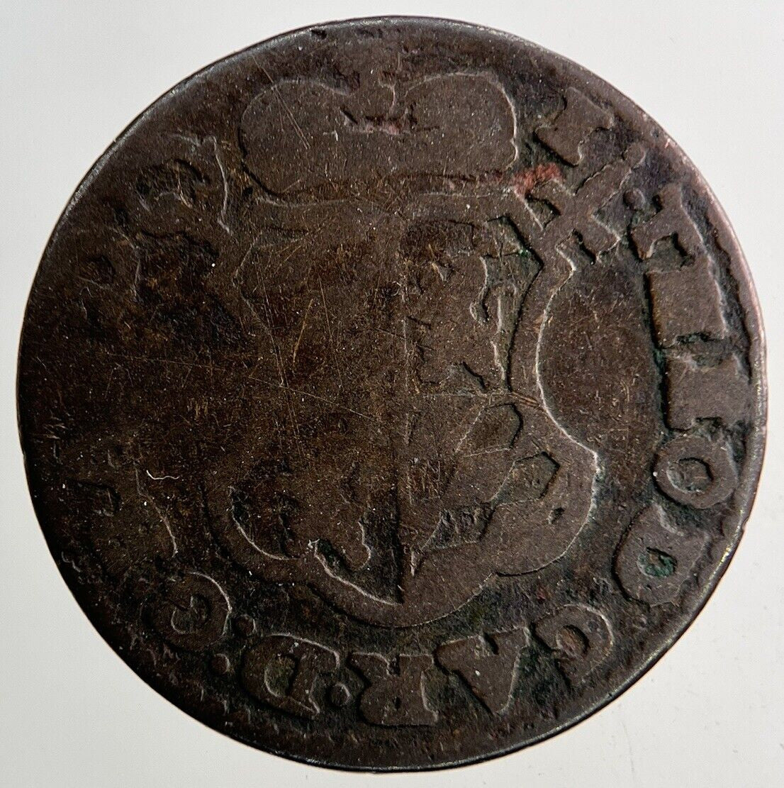 1752 Liard Bavaria Belgium States Coin | Collectable Grade