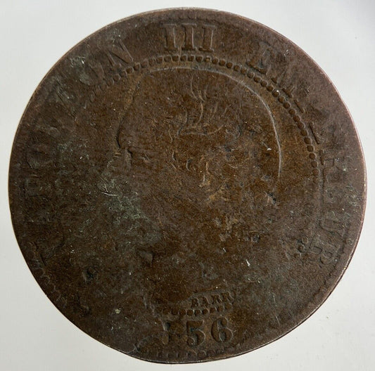 1856 France 5 Centimes Coin | Fair Grade