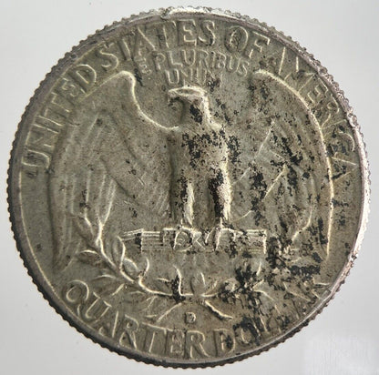 1964 - D US USA Quarter Dollar Silver Coin | Very High Grade | a4233