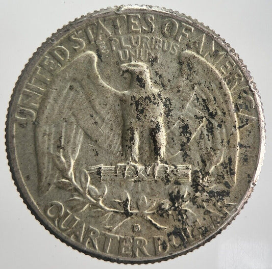 1964 - D US USA Quarter Dollar Silver Coin | Very High Grade | a4233