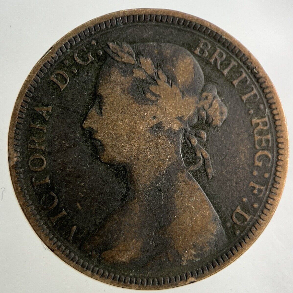 1890 Victoria Half - Penny Coin | Collectable Grade