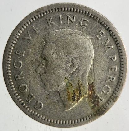 1937 New Zealand Threepence Silver Coin | Collectable Grade