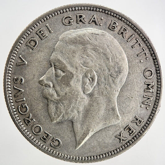 1933 George V Half - Crown Silver Coin | Fine Collectable Grade