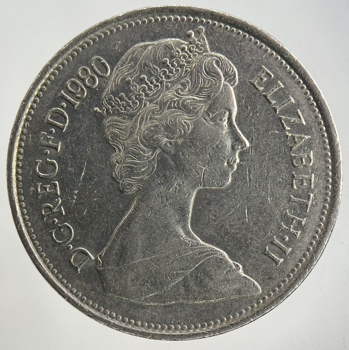 1980 Elizabeth II 2nd 10p Ten - Pence Coin | Fine Collectable Grade