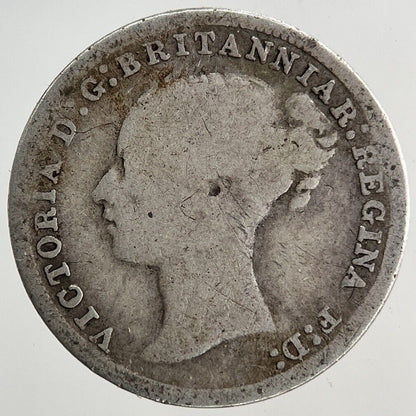1875 Victoria Threepence Silver Coin | Collectable Grade