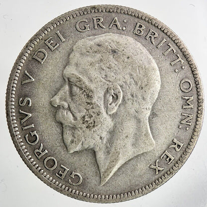 1928 George V Half - Crown Silver Coin | Fine Collectable Grade