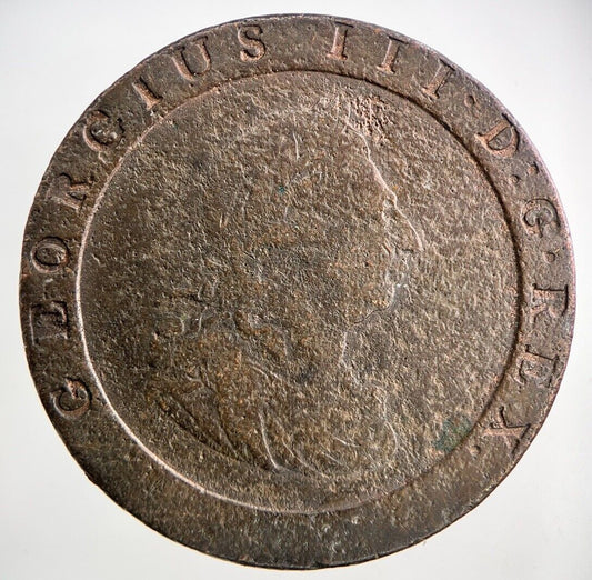 1797 George III 3rd Cartwheel One Penny Coin | Collectable Grade