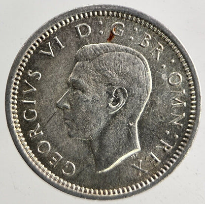 1940 George VI Threepence Silver Coin | Very High Grade