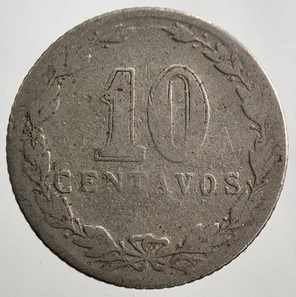1918 Argentina 10 Centavos Coin | Fair Grade | a7897