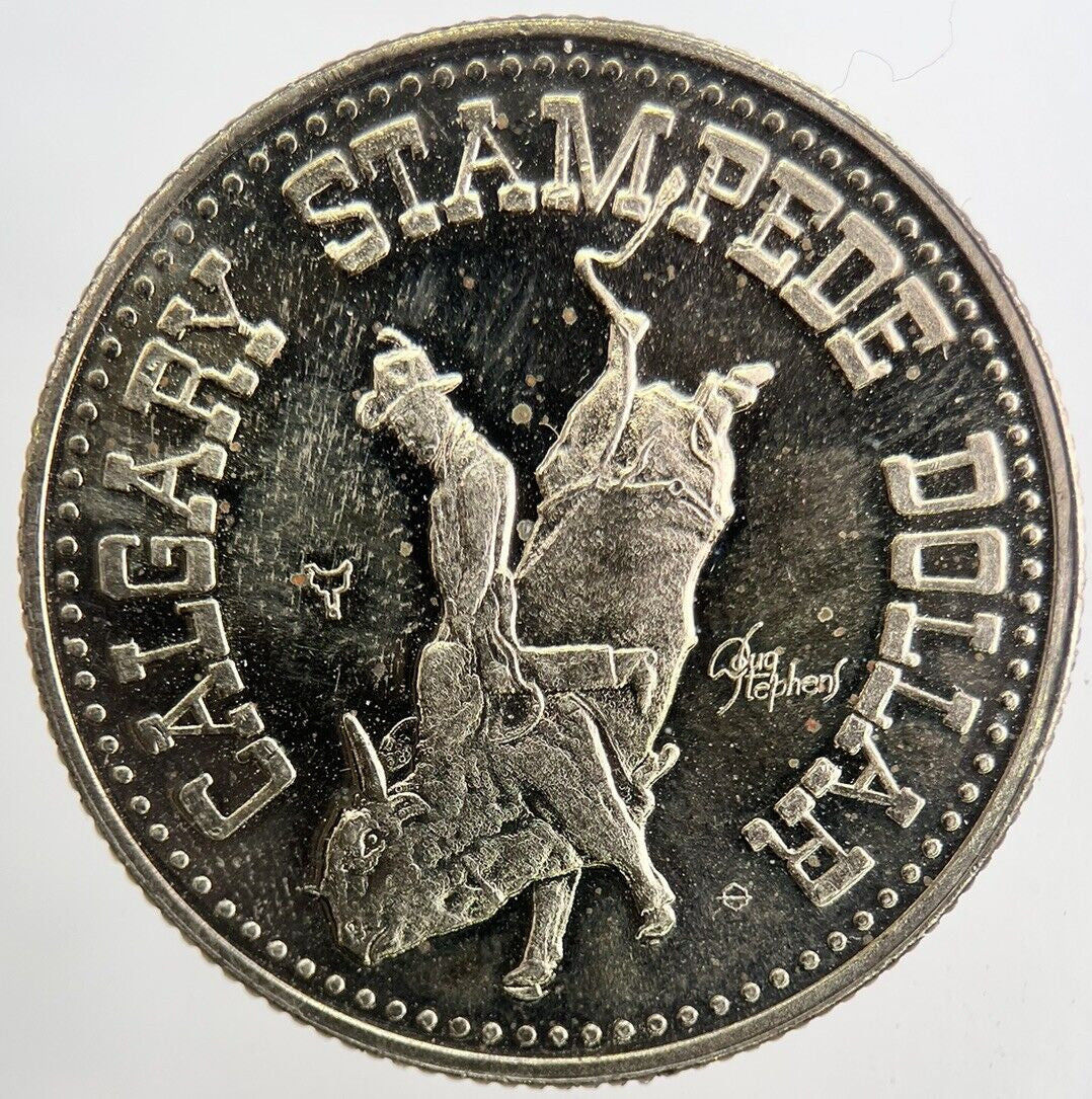 1976 Calgary Stampede Dollar Coin | Very High Grade | a6571