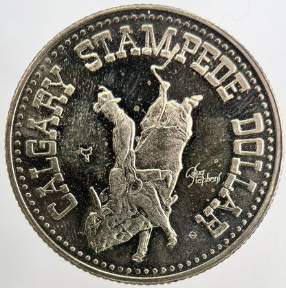 1976 Calgary Stampede Dollar Coin | Very High Grade | a6571