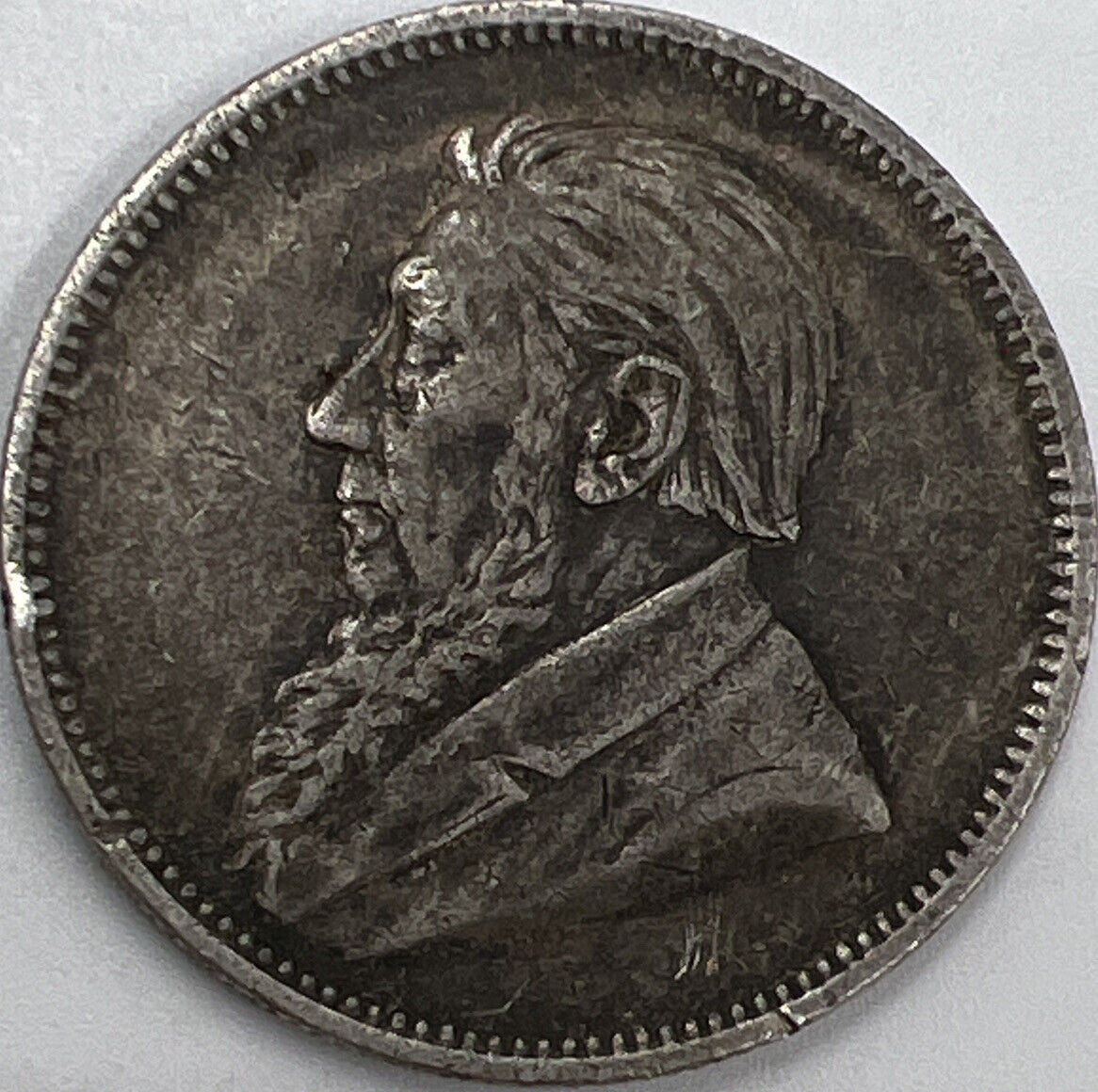 1897 2 Shillings | South Africa Silver Coin | Collectable Grade | a373