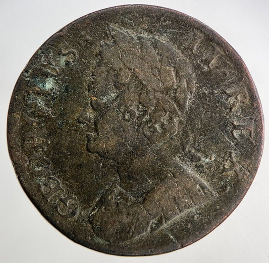 1753 George II 2nd Half - Penny Coin | Collectable Grade