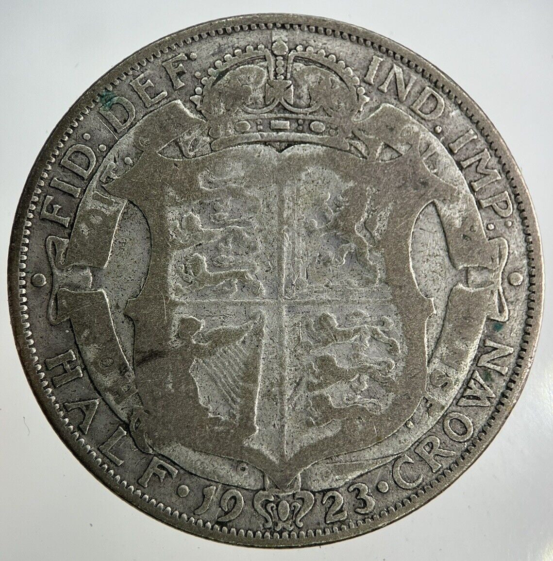 1923 George V Half - Crown Silver Coin | Collectable Grade