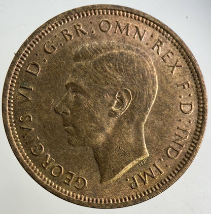 1938 George VI Half-Penny Coin | Very High Grade