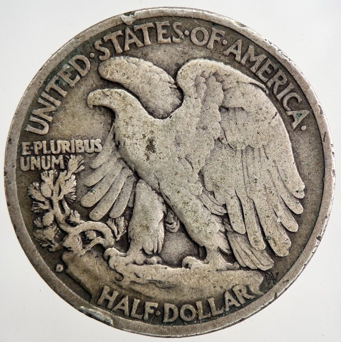 1935 - D US Liberty Half Dollar Silver Coin | Fine Collectable Grade | a9276