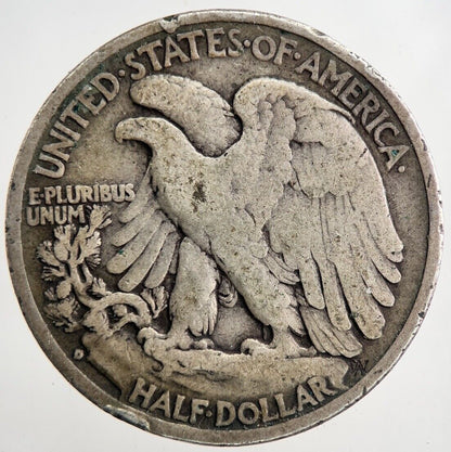1935 - D US Liberty Half Dollar Silver Coin | Fine Collectable Grade | a9276