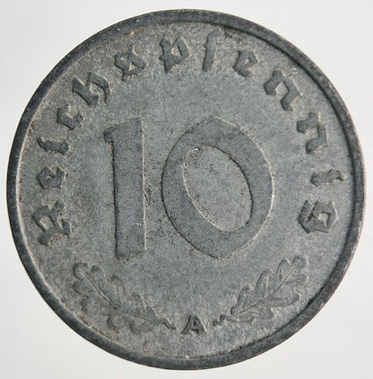 1941 - A Germany Nazi 10 Pfennig Coin | Fine Collectable Grade | a1902