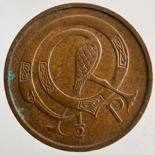 1971 Irish 1/2p Half - Pence Coin | Fine Collectable Grade