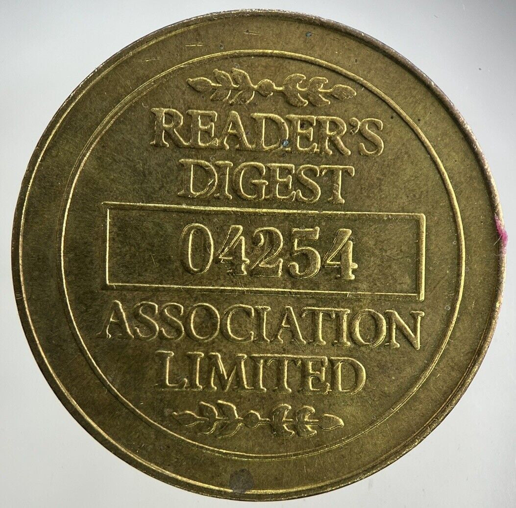 Readers Digest Worldwide Token Coin | Fine Collectable Grade