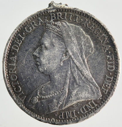 1899 Victoria Maundy Four - Pence Silver Coin | Fine Collectable Grade | a733