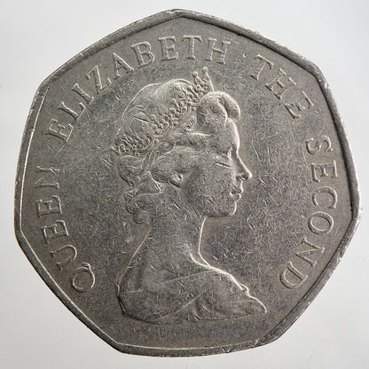 1969 Jersey 50p 50 Fifty - Pence Coin | Very High Grade | a4963